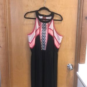 Black and Pink dress